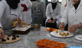 L'INDH à Youssoufia : L'atelier de cuisine et de pâtisserie "Goût raffiné", un projet au service de l'auto-emploi des femmes