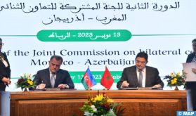 2ème commission mixte Maroc-Azerbaïdjan : signature de 5 accords et mémorandums d'entente