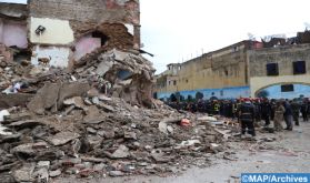 Casablanca: 3 morts dans l'effondrement partiel de la façade d'une maison menaçant ruine (autorités locales)