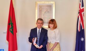 L'ex-ambassadeur d'Australie au Maroc décorée du Wissam Alaouite de l'ordre de commandeur
