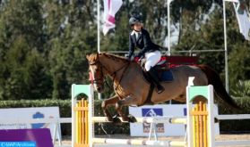 Championnat du Maroc de dressage (chevaux de 7 ans): la cavalière Yasmine Lebonte sacrée