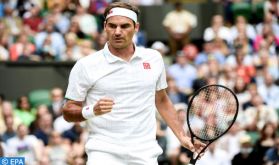 Wimbledon: Roger Federer passe aux huitièmes de finale pour la 18e fois