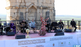 Coup d'envoi du 22ème festival international de Volubilis des musiques traditionnelles du Monde