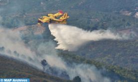 Province d’Al Hoceima: L’incendie de la forêt d’Ikaouen totalement maitrisé