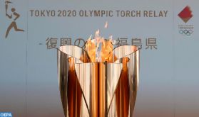 Japon: arrivée de la flamme paralympique à Tokyo