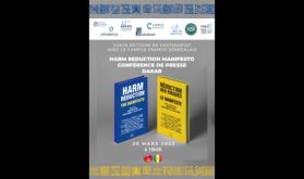 Présentation mardi à Dakar du livre collectif «Harm Reduction : The Manifesto»