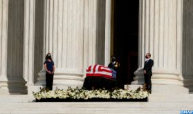 Trump à la Cour suprême pour rendre hommage à la juge Ginsburg