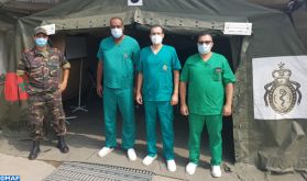 Hôpital militaire marocain à Beyrouth : Grande affluence au service d'orthopédie