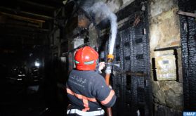 Fès: un incendie détruit une trentaine de commerces à Rcif, sans faire de victimes