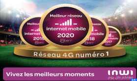 inwi, N°1 du réseau internet mobile au Maroc pour la 4ème année consécutive