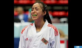 La Marocaine Chaimae El-Hayti décroche une médaille de bronze au Championnat du monde de karaté au Caire