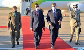 Arrivée au Maroc du Premier ministre mauritanien pour une visite de travail