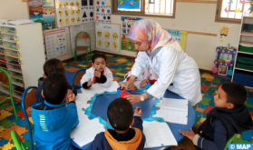 L'enseignement préscolaire à Marrakech, un maillon essentiel pour la promotion de la scolarité des enfants issus de milieux défavorisés