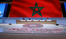 Ouverture à Marrakech de la Séance plénière des Assemblées annuelles BM/FMI