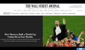 Les Lions de l'Atlas au Mondial…l’histoire d’une équipe fière de son héritage footballistique (Wall Street Journal)