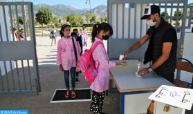 Province de Khénifra : Campagne de sensibilisation contre la Covid-19 dans les écoles de Tlat Amedyoun