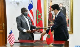 Maroc-Liberia: Signature d'une feuille de route et d'un accord de coopération