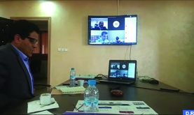 AREF de Drâa-Tafilalet : réunion sur la continuité pédagogique durant l’état d’urgence sanitaire