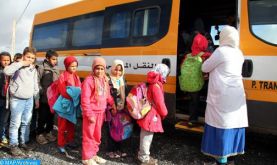 Remise de 92 bus scolaires aux cinq provinces de la région de Béni Mellal-Khénifra