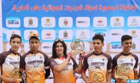 Laâyoune: Ebdel Fattah El Baz remporte le championnat régional de cyclisme