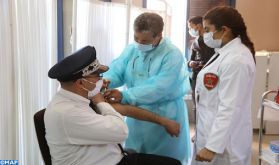 Covid-19 : Lancement de l'opération de vaccination au profit du personnel de la préfecture de police de Marrakech