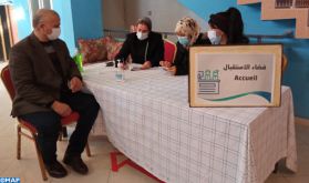 Oujda: grande adhésion du personnel de l'enseignement à la campagne de vaccination anti-Covid