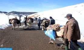 Action solidaire "Grand Froid" : Lancement de l’opération de distribution de kits de produits alimentaires de première nécessité et de couvertures à Al Haouz