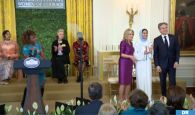 Droits des femmes: Le prix décerné à Rabha El Haymar à la Maison Blanche, un hommage aux réformes initiées par Sa Majesté le Roi