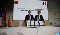 Maroc-France : signature d'une feuille de route de partenariat dans les domaines agricole et forestier